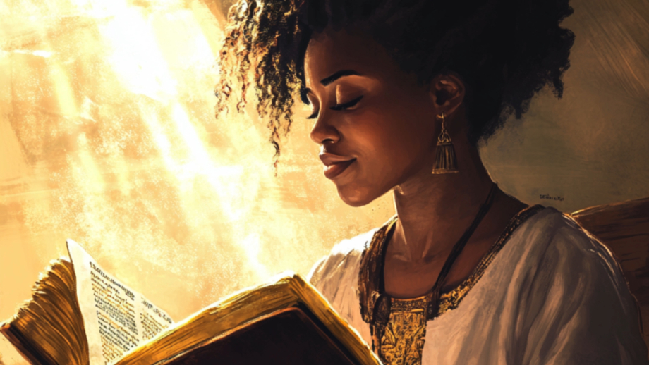 African american Kingdom Woman study bible