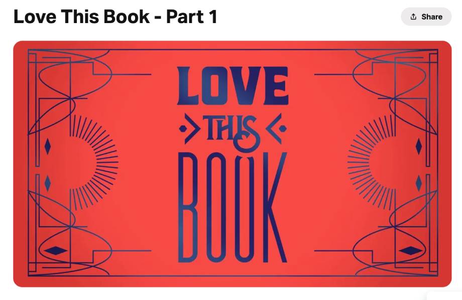 Love this Book, is a devotional with Bible stories in leadership.