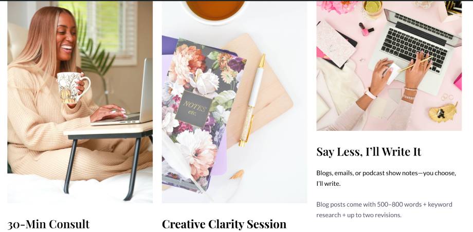 Stock photos from Pixistock are being used on my website to enhance branding and design — showcasing visual quality