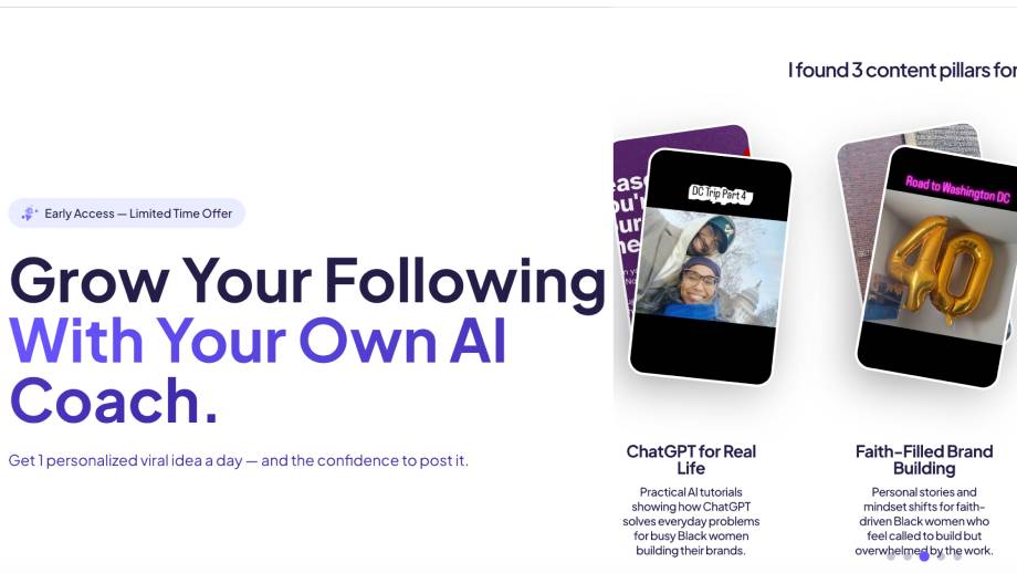 Instagram coach for engaging content creation and mangement